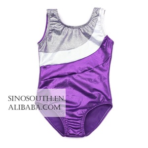 2017 une pièce étincelle danse <span class=keywords><strong>gymnastique</strong></span> justaucorps vêtements de sport pour petite fille - Product Image 4
