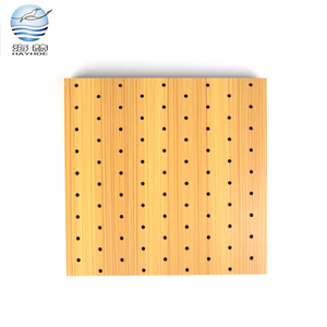 <span class=keywords><strong>Pannelli</strong></span> Acustici in Legno Perforato con Fori Rotondi per Assorbimento del Suono per Stadi - Product Image 5