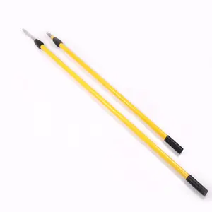 3 to 6 feet 5 to 10 feet Super durable telescopic fiberglass pole universal thread Garden Tool Handle Painting Rod