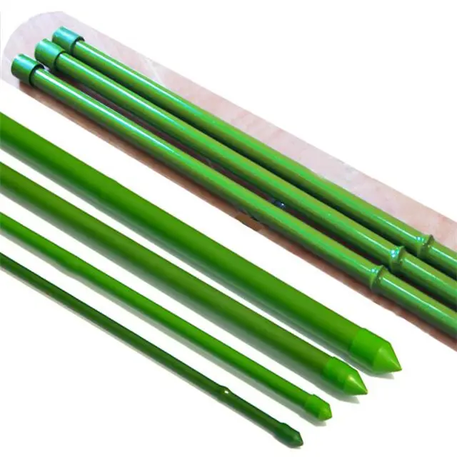 artifical Bamboo stick for plant plastic coated bamboo rod stake