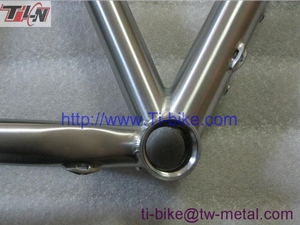 Super light mtb 29er marco de la bici de titanio con boca de ti marcos de bicicleta de montaña con brisa abandonos - Product Image 3