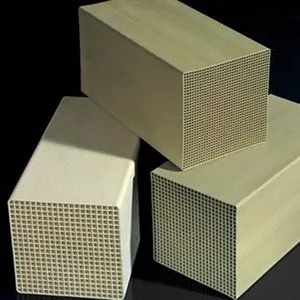 Поддержка керамического монолитного катализатора с сотовой структурой