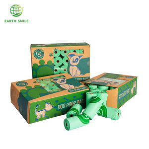 En çok satan özel Logo biyobozunur kokusuz köpek kaka torbası sızdırmaz köpek atık torbası - Product Image 6