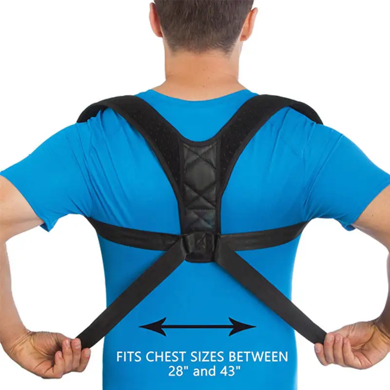 Orthèse de soutien d'épaule de posture lombaire thoracique orthopédique et ceinture de soutien d'épaule