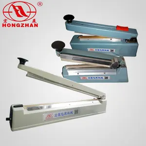 Hongzhan KS300พลาสติกกระเป๋า Hand Impulse Sealer ไนลอนซีลและตัดความร้อนเครื่องซีลถุงพลาสติก