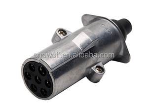 7Pin 24 v Van Xe Trailer Caravan Tải Kéo Linh Kiện Điện Cắm Ổ Cắm <span class=keywords><strong>Towbar</strong></span> New - Product Image 2