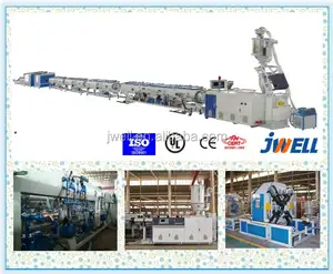 JWELL-120/33 Tedesco tecnologia di estrusione 200-400 PE Tubo Linea di produzione