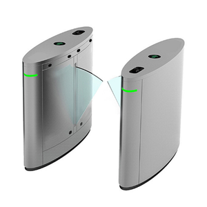 Barrière <span class=keywords><strong>de</strong></span> sécurité SECUERA SE-FT201A <span class=keywords><strong>de</strong></span> luxe avec porte à battant, tourniquet rapide optique à LED visible et verre <span class=keywords><strong>coulissant</strong></span> haut - Product Image 6