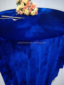 Großhandel Hochzeit Tischdecke Red Velvet Tischdecken Flanell Backed Tischdecke - Product Image 6