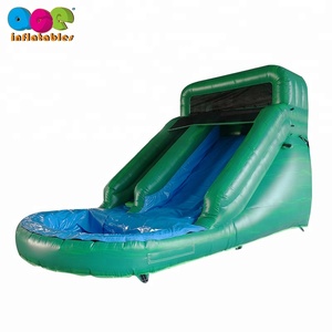 Trượt Nước Bơm Hơi Màu Xanh Lá Thời Trang Bền Cho Người Lớn - Product Image 2