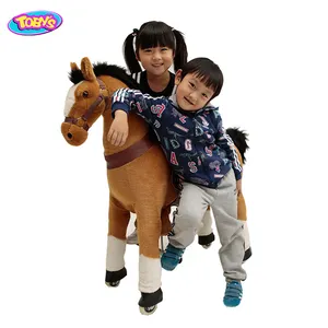 Rouler sur petit poney jouets enfants monter sur des jouets avec des roues en caoutchouc