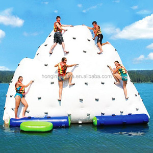 Parete da Arrampicata Acquatica Gonfiabile Gigante con Montagna per Giardino - Product Image 2