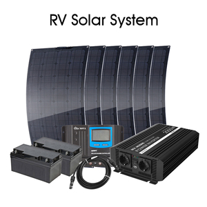 Bộ Dụng Cụ RV/Thuyền 600W Tự Làm, Tấm Năng Lượng Mặt Trời Rv Linh Hoạt Và Bộ Điều Khiển + Bộ Biến Tần Ngoài Trời - Product Image 2
