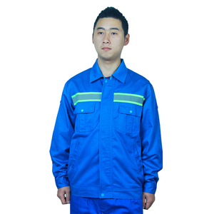 100% coton rouge <span class=keywords><strong>mécanicien</strong></span> vêtements de travail veste et <span class=keywords><strong>pantalon</strong></span> uniforme - Product Image 4