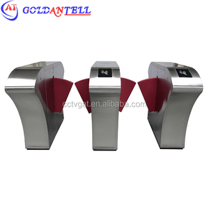 Công nghệ cao thép không gỉ nắp rào cản turnstiles Chất lượng cao dễ dàng cài đặt thẻ thông minh/đồng xu/mã vạch truy cập vé - Product Image 3