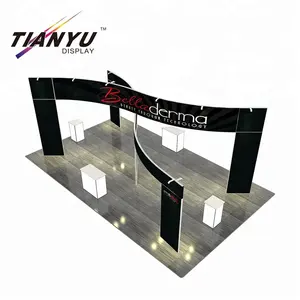 Customized creative design promotion photography trade show booth ideas for promotion