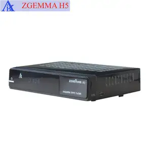 Combo ricevitore Satellitare nessun piatto ZGEMMA H5 Enigma 2 Linux Supporto H.265/HEVC DVB-S2 + T/T2/C combo sintonizzatori