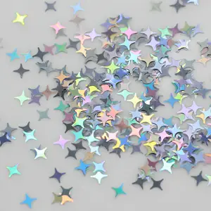Paillettes pour ongles, lot de 10 pièces, brillantes, or 3D, DIY, pour pointes, décor, Nail Art - Product Image 2