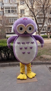 펀토이즈 올빼미 만화 캐릭터 마스코트 의상 - Product Image 6