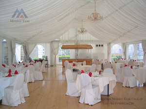 Tente de mariage transparente d'<span class=keywords><strong>occasion</strong></span>, <span class=keywords><strong>chapiteau</strong></span> blanche, pour la restauration - Product Image 4
