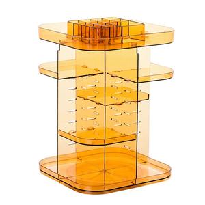 Square Rotating Cosmetic <strong>Storage</strong> <strong>Rack</strong> 360 Degree Cosmetic Frame <strong>Storage</strong> Box Display Case Adjustable Makeup Organizer - Product Image 6