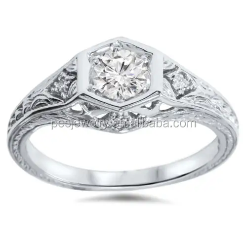 PES Fashion Jewelry! Decorative Design Vintage Royal Court Ring