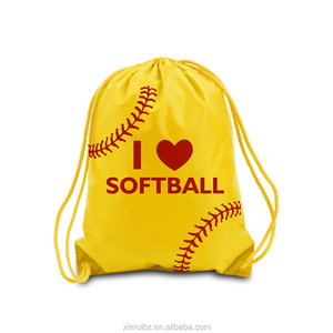 drawstring softball bag