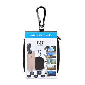 EN SOLDE! Accessoires pour téléphones mobiles Kit d'objectifs pour téléphones 5 en 1 Objectif pour appareil photo mobile grand angle/macro/fisheye/zoom/CPL pour <span class=keywords><strong>iPhone</strong></span> 15 - Product Image 6