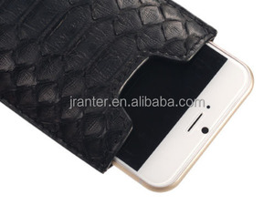 Auténtico pitón de la <span class=keywords><strong>bolsa</strong></span> para el iPhone 6 cuero genuino caja <span class=keywords><strong>protectora</strong></span> del teléfono móvil - Product Image 3