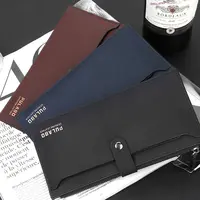 Billetera de cuero humano para hombre, nuevo diseño, fabricante, 2017