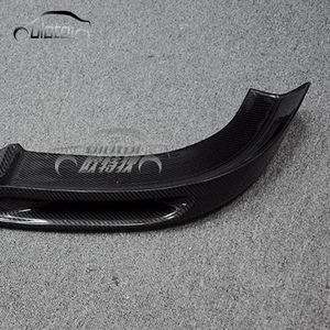 <span class=keywords><strong>V</strong></span> Stile Carbonio Mento Spoiler Winglet Splitter Paraurti Anteriore Lip per Mercedes Benz W204 C63 Auto Body Kit - Product Image 6