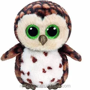 Walmart kiểm toán nhà máy Ty Beanie Buddy Vừa SAMMY Các Owl 6 "Plush Beanie Boos Con Búp Bê Đồ Chơi TY Plush
