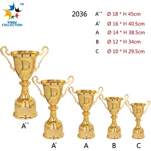 wholesale supplier manufacturer medals metal plastic made in China running golf soccer design custom award sport trophy cup