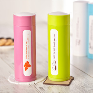 Regalo Promocional 2016 Colorido Creativo <span class=keywords><strong>de</strong></span> <span class=keywords><strong>navidad</strong></span> Pretty Vidrio Borosilicato Taza <span class=keywords><strong>De</strong></span> Viaje - Product Image 2