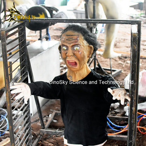 Spookhuis Rekwisieten Fire Ghost Met Roken Voor Halloween Decoratie - Product Image 3