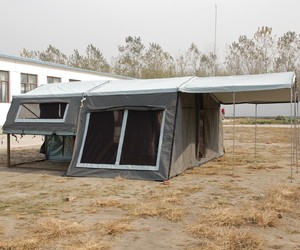 Remorque de camping au meilleur prix 7x4 et <span class=keywords><strong>9x4</strong></span> Remorque tout-terrain Toile pliante Tente de camping - Product Image 2