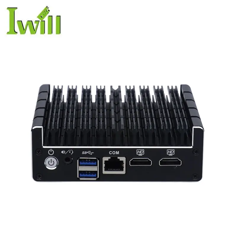 X86 Firewall Router Board J3160 lüfter los 4 LAN Mini PC Pfsense Aes-Ni