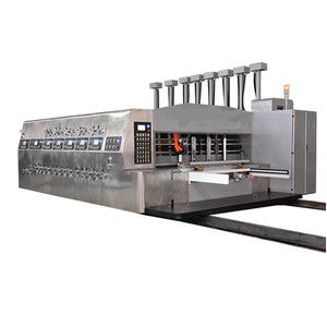 Hohe Qualität Niedriger Preis Automatische Wellpappe Karton Flexodruck Maschine - Product Image 2