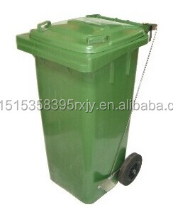 في الهواء الطلق حركة بهلوانية بالدراجة سلة نفايات بلاستيكية طبية ، علبة مهملات مع دواسة - Product Image 3
