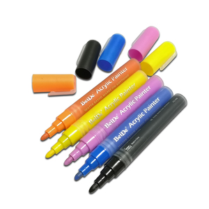 Acrílico pintura 16 colores permanente plumas de <span class=keywords><strong>dibujo</strong></span> para Proyecto de bricolaje pintura - Product Image 3