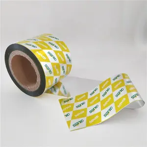 Recycled vivid print plastic laminated custom printing auto tyre wrapping roll film