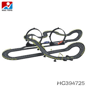 Set di <span class=keywords><strong>Pista</strong></span> Elettrica per <span class=keywords><strong>Auto</strong></span> Slot di Alta Qualità con Doppio Giro, Kit Fai-<span class=keywords><strong>da</strong></span>-Te - Product Image 4