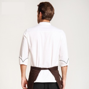 Giacca da Chef Personalizzata Unisex di Alta Qualità con Maniche Lunghe in Cotone per Hotel e Ristoranti - Product Image 6