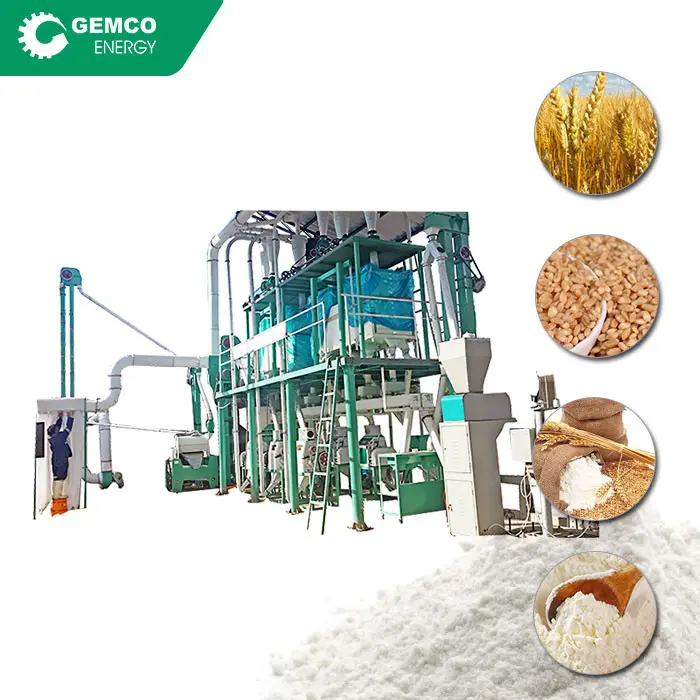 30 tấn mỗi ngày nhà máy ngô/lúa mì bột mill với giá
