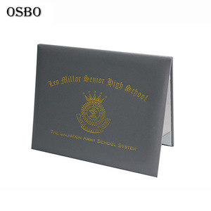 Tùy Chỉnh Imprinting Tốt Nghiệp Bằng Tốt Nghiệp Tập Tin Thư Mục Chủ Bìa Giấy Chứng Nhận - Product Image 5