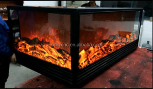Üç taraflı 220 v led antika elektrikli şömine - Product Image 3