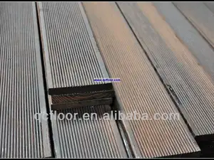 sólido de madera de roble blanco de madera al aire libre cubiertas a prueba de agua al aire libre del piso que cubre