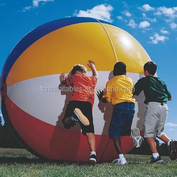 Inflatable मेगा गेंद, मेगा समुद्र तट गेंद, मेगा समुद्र तट गेंद थोक में