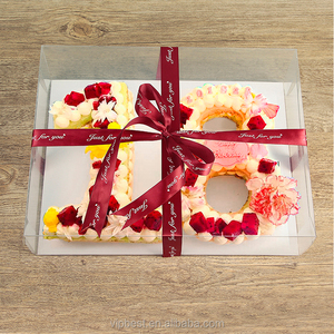 PET <strong>Cake</strong> <strong>Box</strong> Transparent clear Tall <strong>Wedding</strong> Plastic <strong>Box</strong> Custom Wholesale Luxury Birthday <strong>for</strong> Pop <strong>Guest</strong> Customizable <strong>Cake</strong> <strong>Box</strong> - Product Image 2