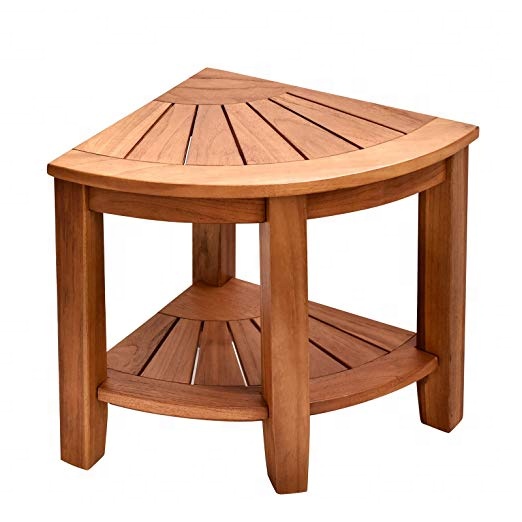 Скамейка для душа из тика